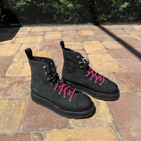 Converse Chuck Taylor Crafted Boot Black Prime Pink 173213C main image 11